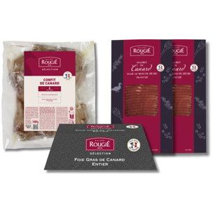 Lot : Foie gras, confits et magrets pour 6 personnes