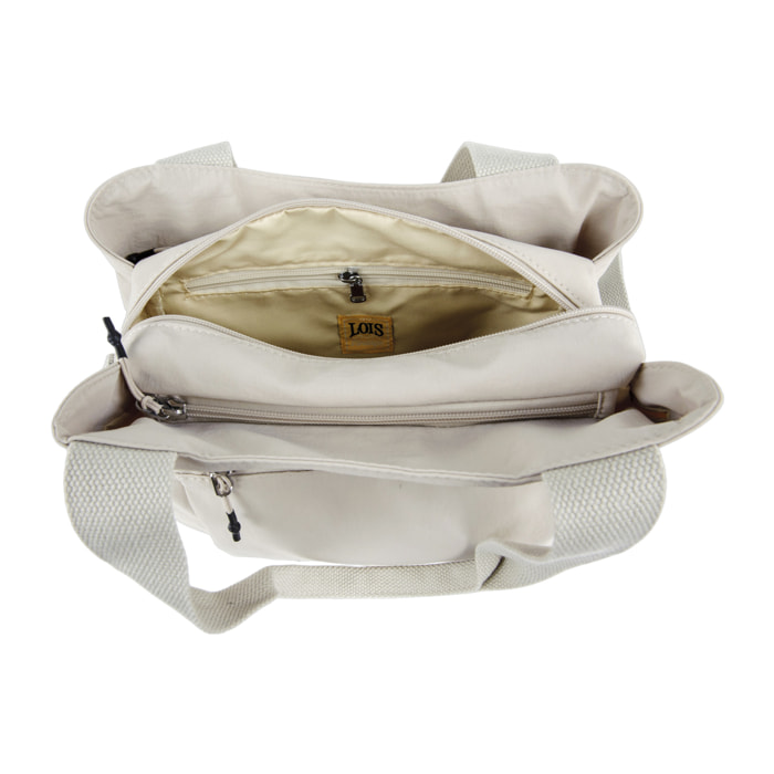 Bolso De Mano Lois Sophie Beige