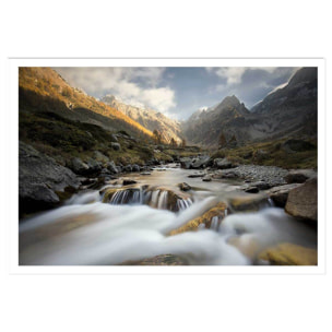 Affiche Rivière des Alpes Affiche seule