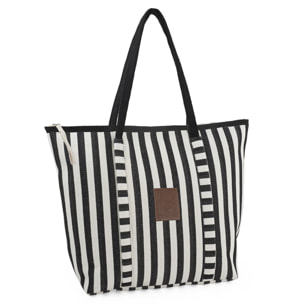 Bolso De Playa Lois Sechelt Negro