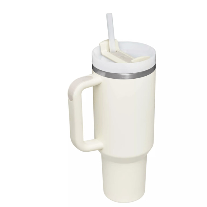 Botella de agua Isotermica - 1,18L - QUENCHER® H2.O FLOWSTATE™ TUMBLER - Cream