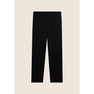 Pantaloni sportivi in cotone a gamba dritta