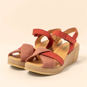 Sandalias N5038 PLEASANT-LINO FRAMBUESA / LEAVES color Frambuesa