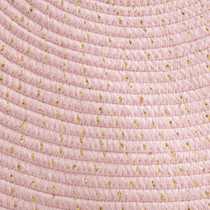 Tapis enfant "Lulu" rose D90cm