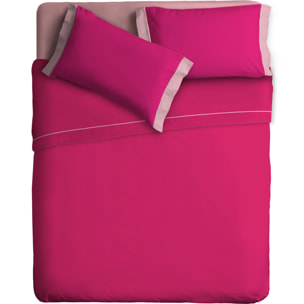 Completo letto Double-Color IPERSAN Fuxia/Rosa