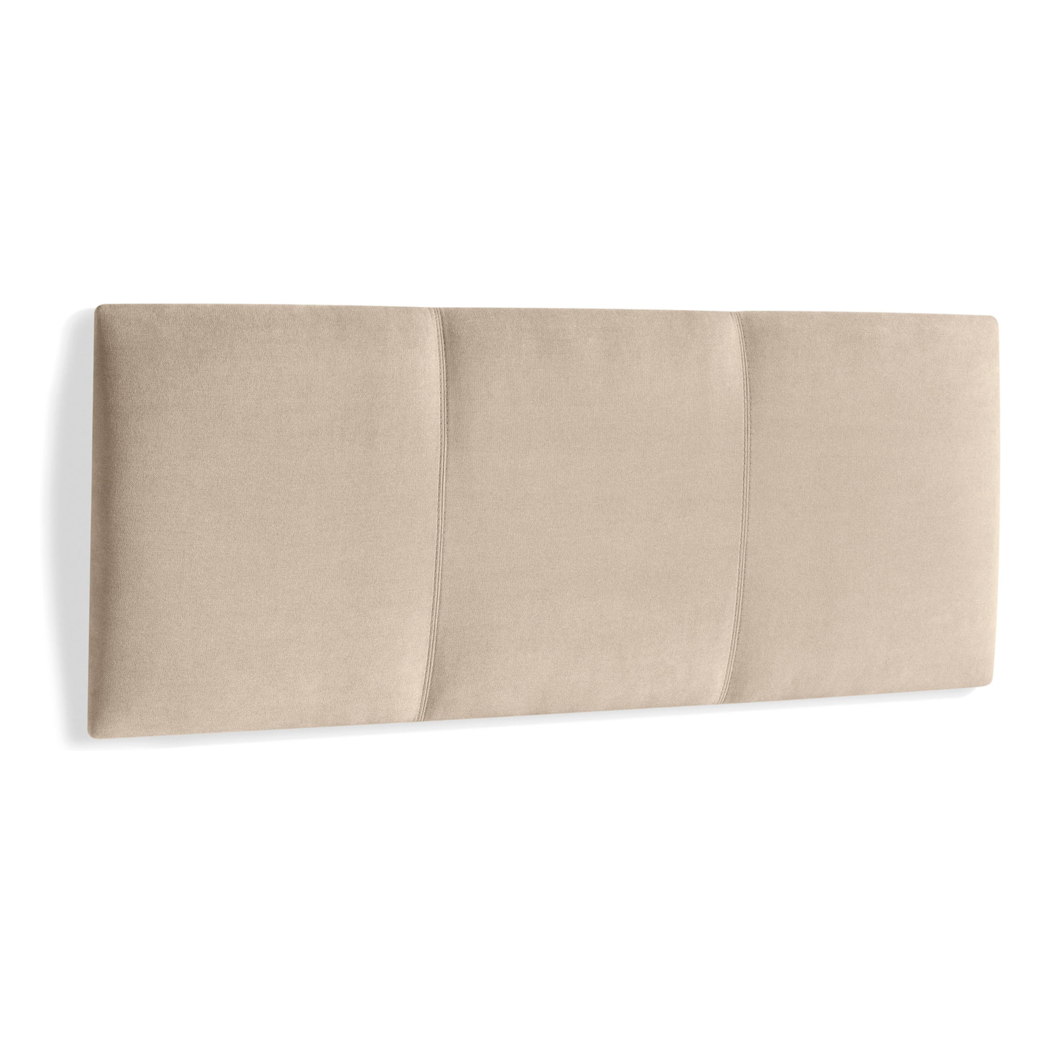 Cabecero – Tela acolchada y costuras decorativas