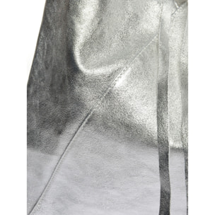 Borsa a tracolla Isabella Rhea Argentato