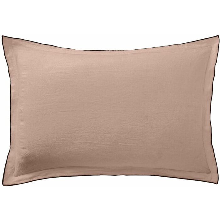 Taie D'eiller Lin Lavé 160G Nougat