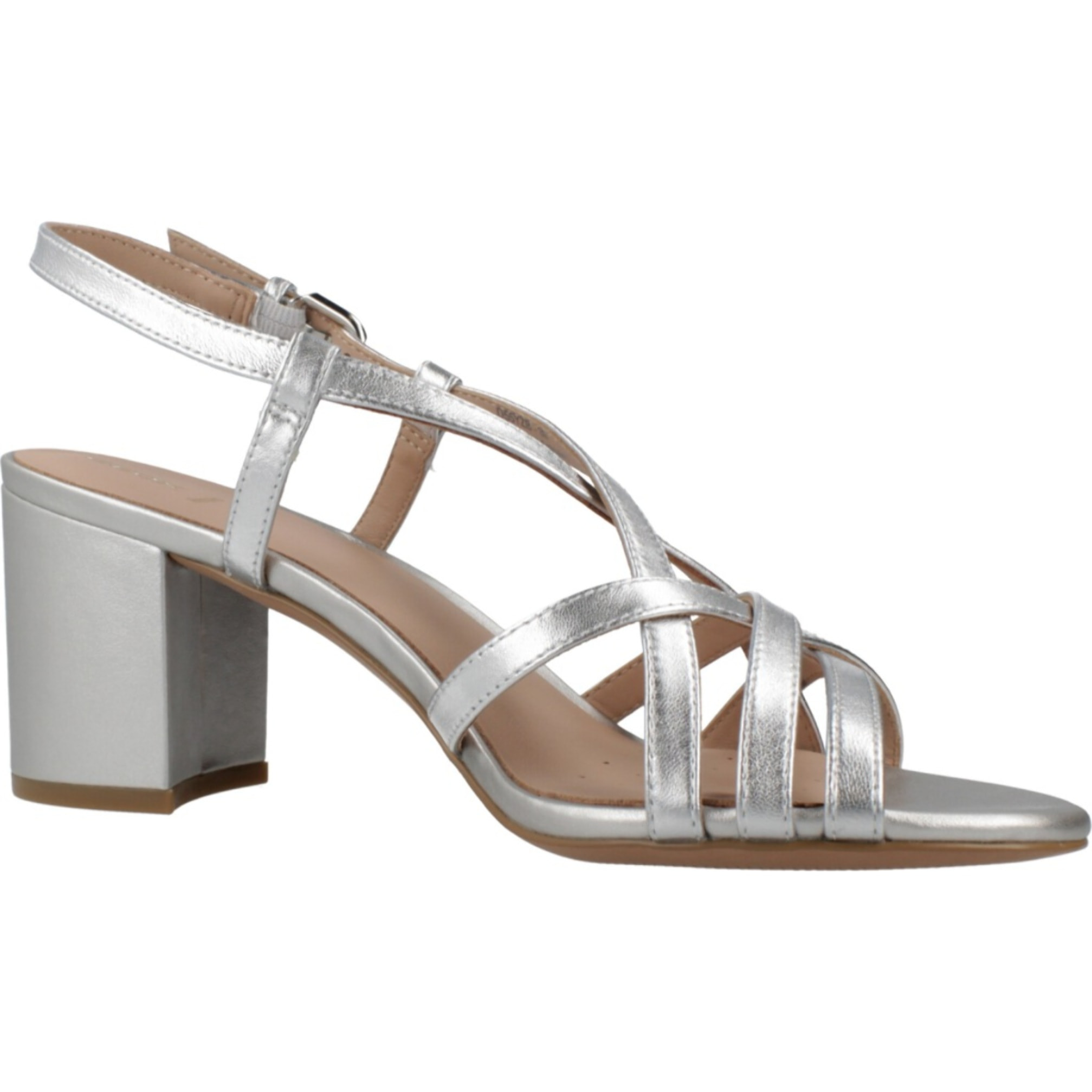 Sandalias Mujer de la marca GEOX  modelo D VIRNILISA 65 S PLATA