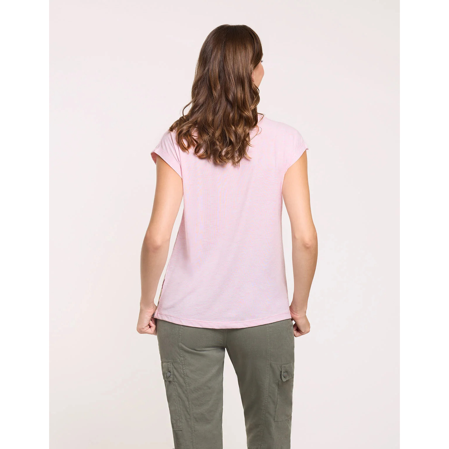 Camiseta Paisaje Palmeras Rosa - Mausi