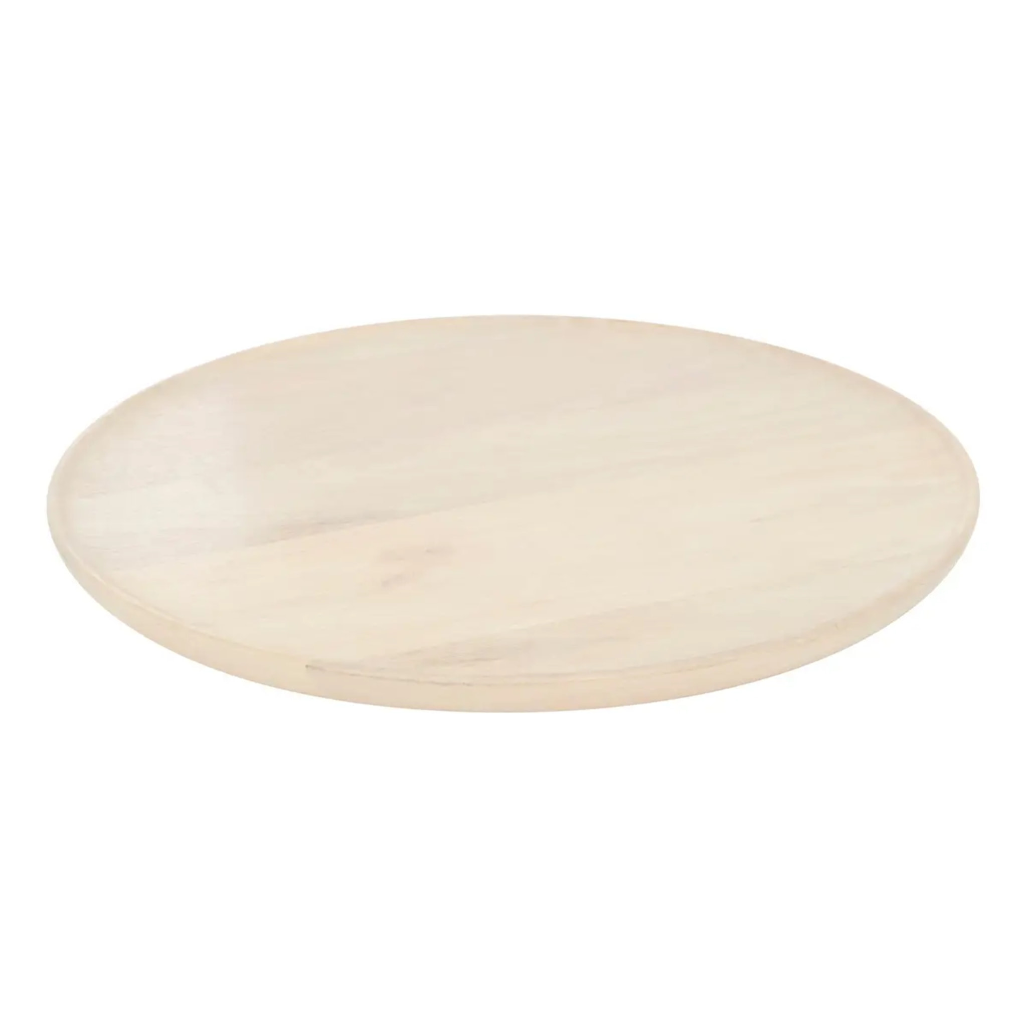 Assiette de présentation beige D30xH1,5cm