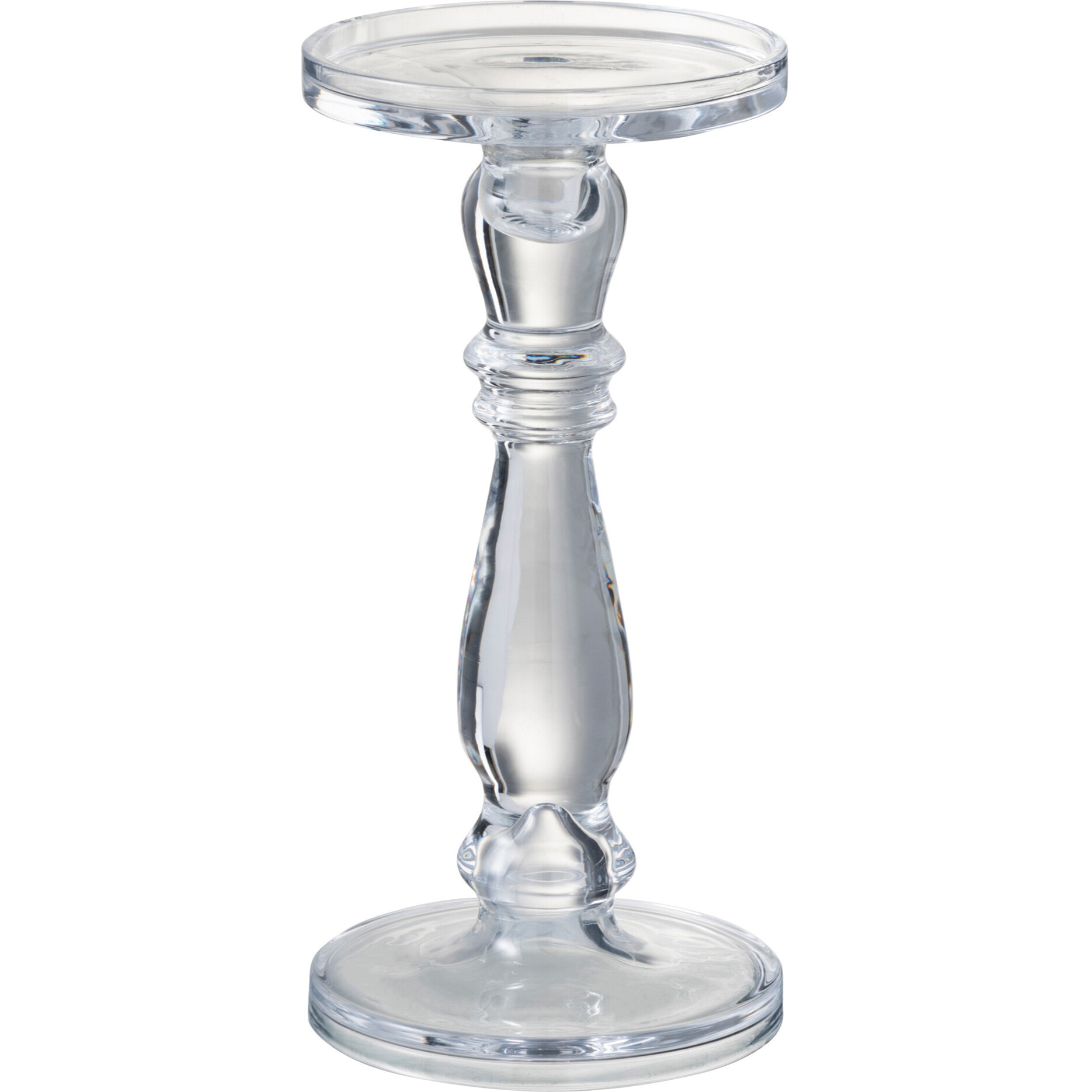 J-Line chandelier/bougeoir Leti - verre - transparent - medium