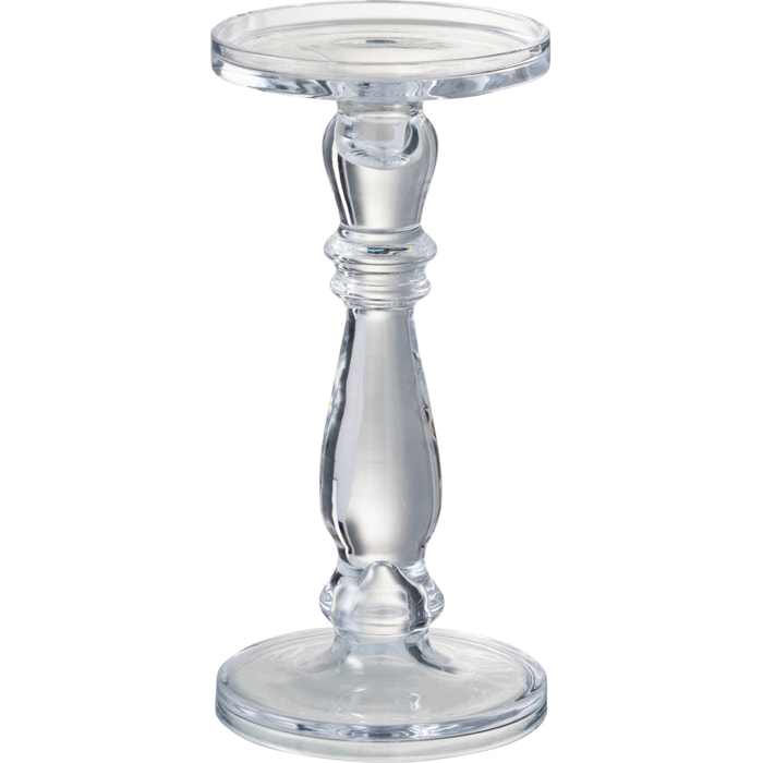 J-Line chandelier/bougeoir Leti - verre - transparent - medium