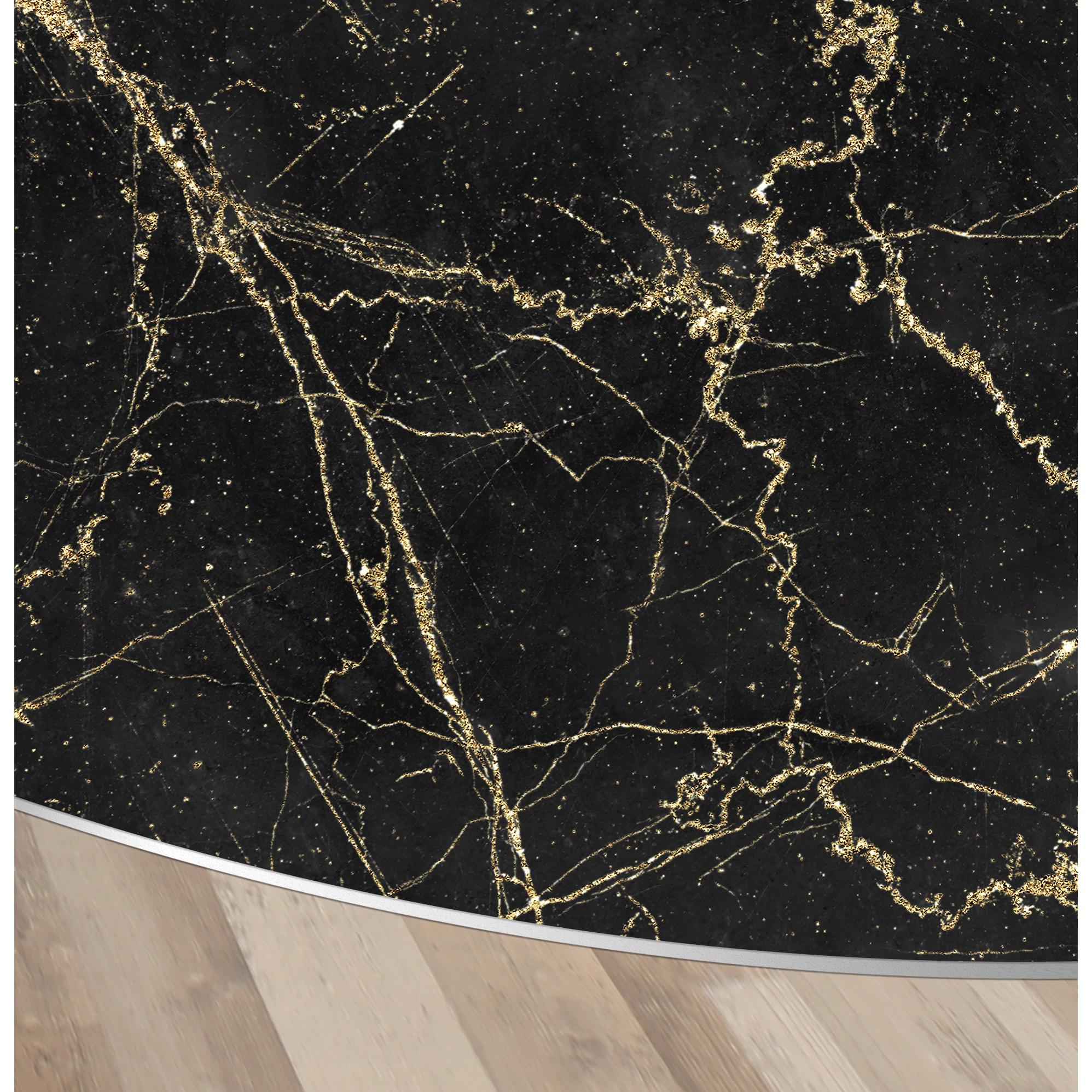 Alfombras vinílicas de Ceramiko - Black gold marble