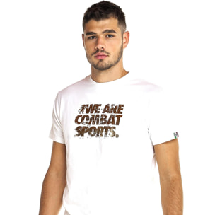 Camiseta hombre Leone 1947 Apparel manga corta estampado león dorado invierno