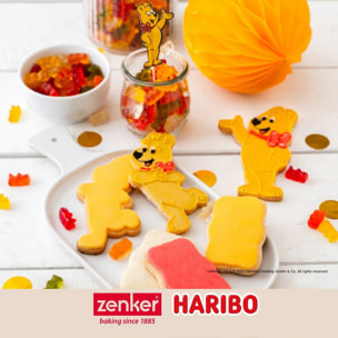 Lot de 2 emporte-pièces nounours Zenker par Haribo