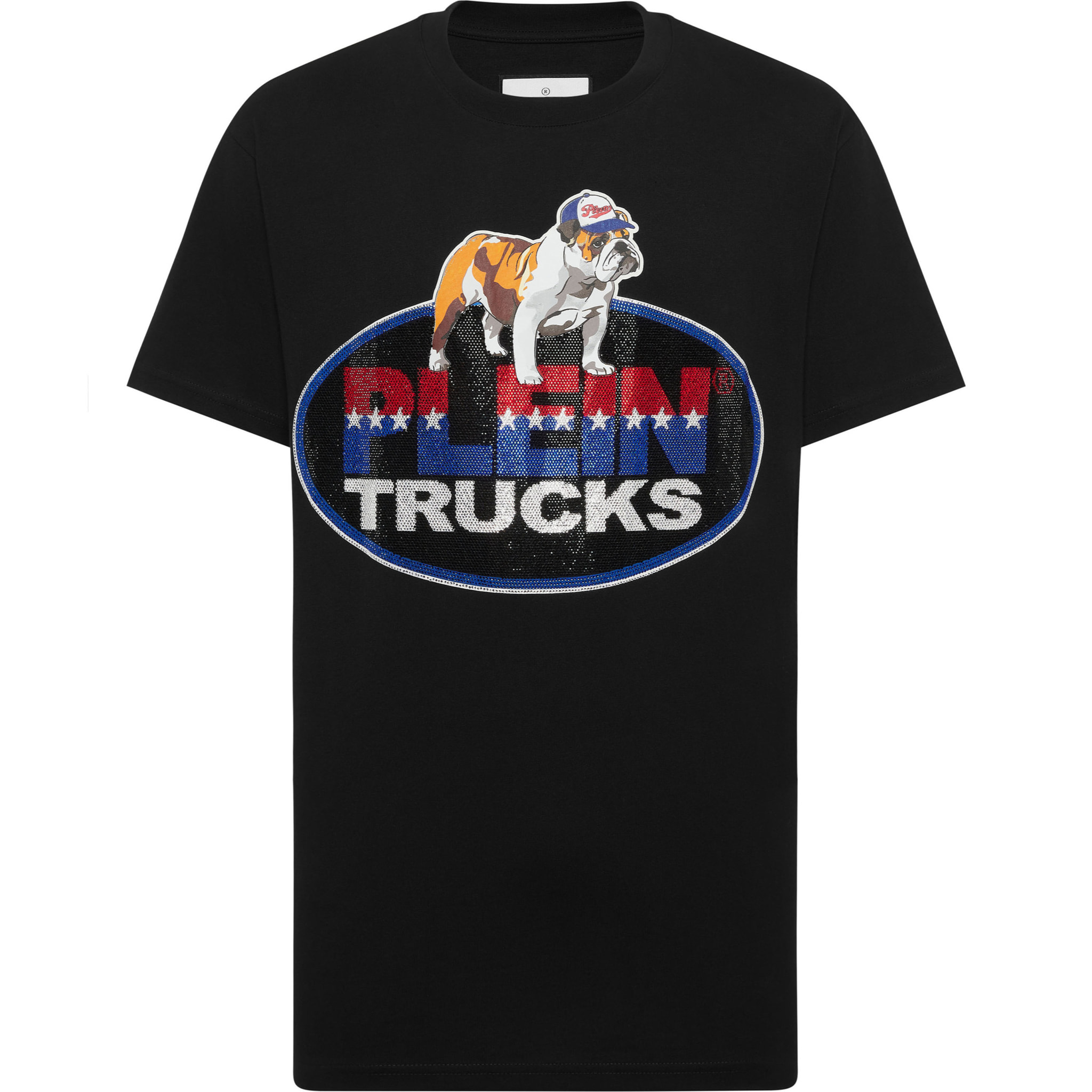 PHILIPP PLEIN T-Shirt Round Neck Ss Bulldog