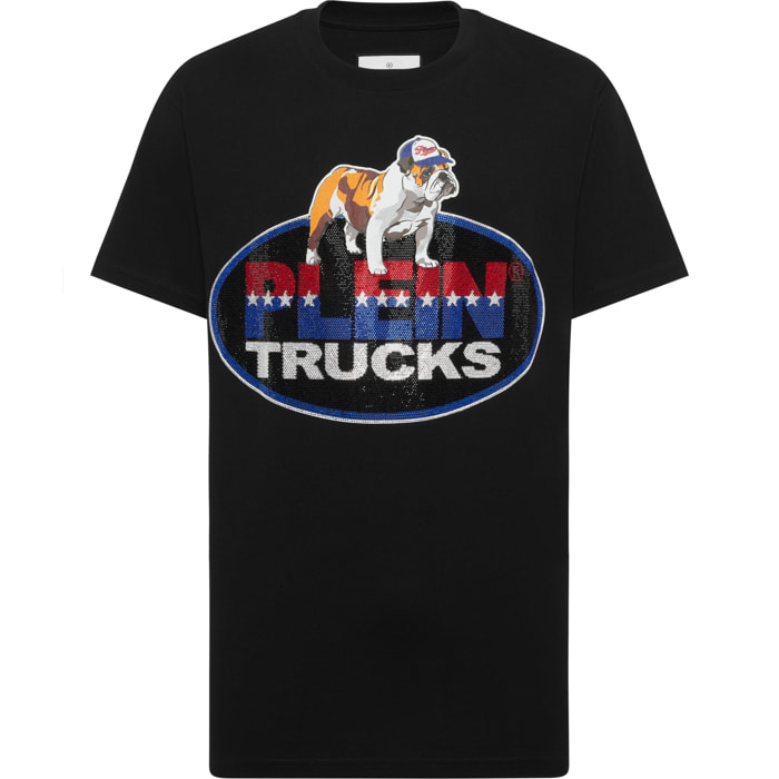 PHILIPP PLEIN T-Shirt Round Neck Ss Bulldog