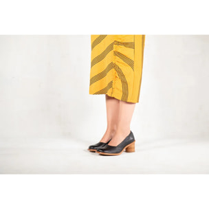 Zapatos con tacón S577 RESTORED SKIN WOOD / DEBINA color Wood