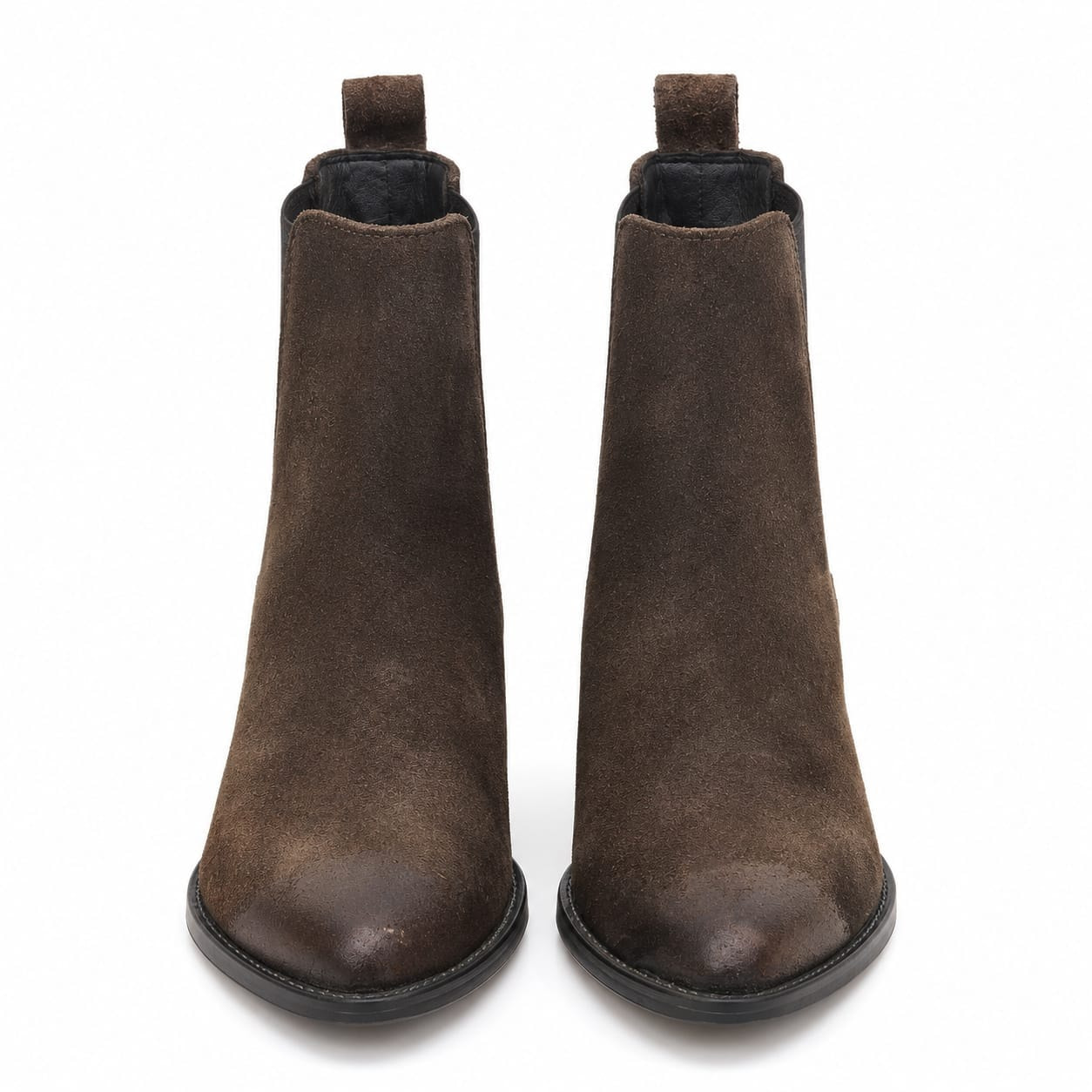 Texano basso in camoscio - tacco 5 cm