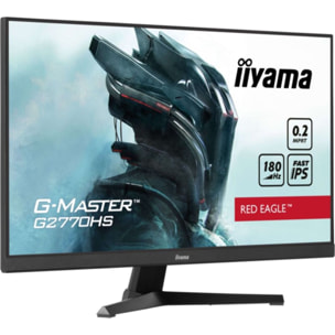 Ecran PC Gamer IIYAMA G-MASTER G2770HS-B1 27'' Plat IPS