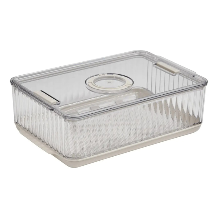 Organiseur réfrigérateur Streaks transparent