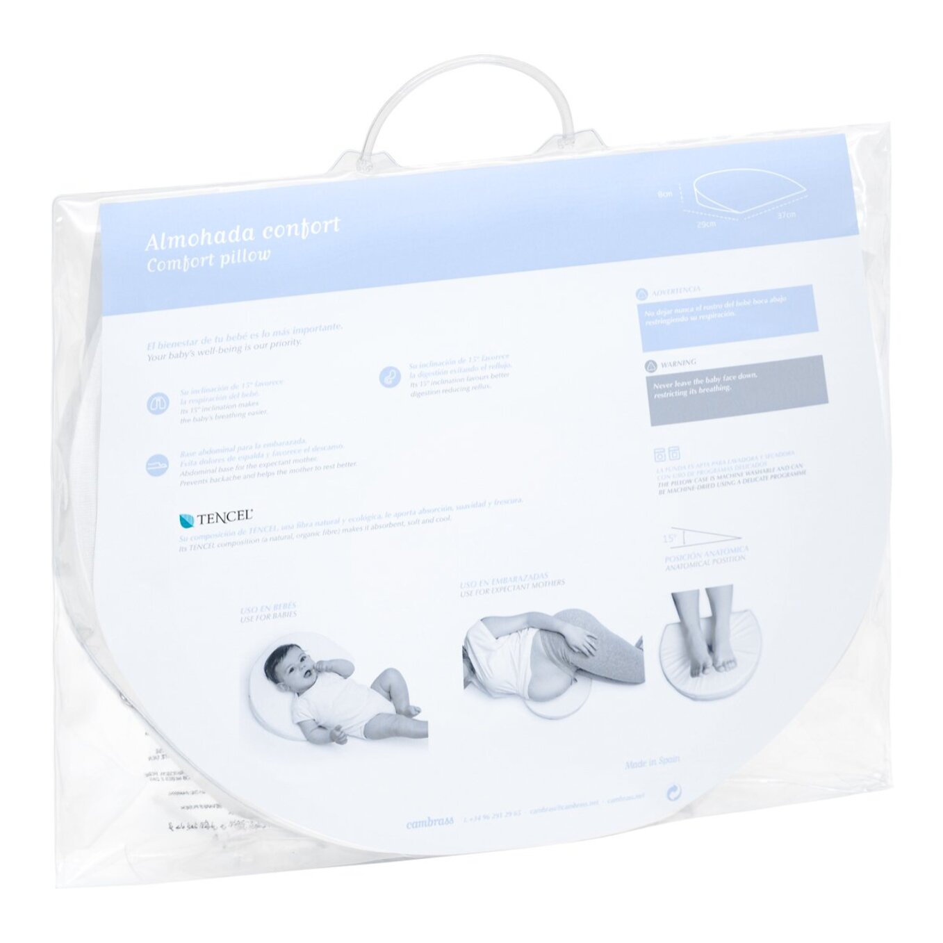 Cambrass Almohada Confort Liso E