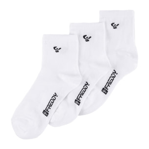 Pack 3 Calzini alla Caviglia Donna in Misto Cotone