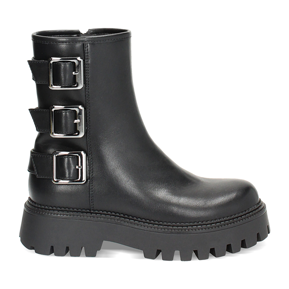 Botas biker negras
