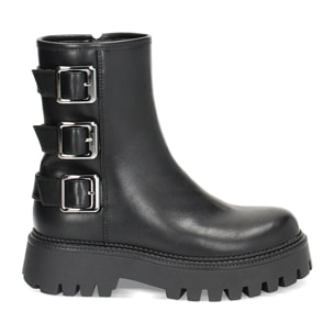 Botas biker negras