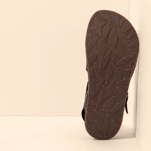 Sandalias N5681 SOFT NAPPA BLACK/ BARE SANDALS color Black