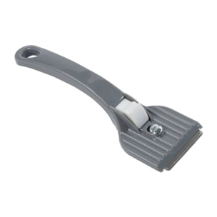 Racloir pratique en acier Lot de 2, 16 cm racloir anti-rayures et multifonction pour un usage quotidien Fackelmann Tecno