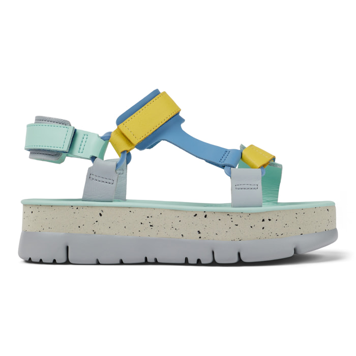 Sandalias - CAMPER Oruga Up - Multicolor - Cuero liso