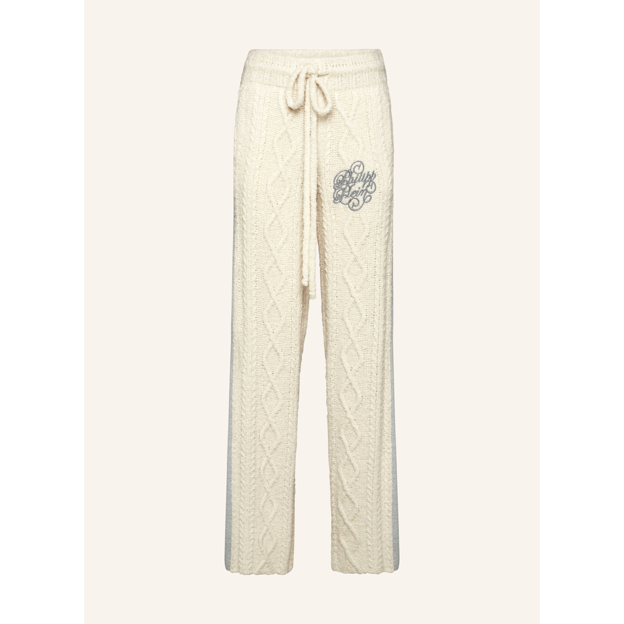 PHILIPP PLEIN Pantalones de jogging de punto SIGNATURE