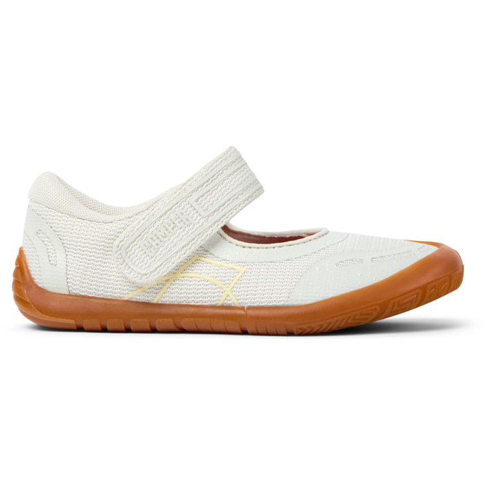 Bailarinas - CAMPER Peu Path - Blanco - Textil técnico