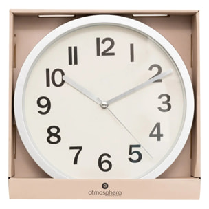 Horloge en plastique - D22 cm