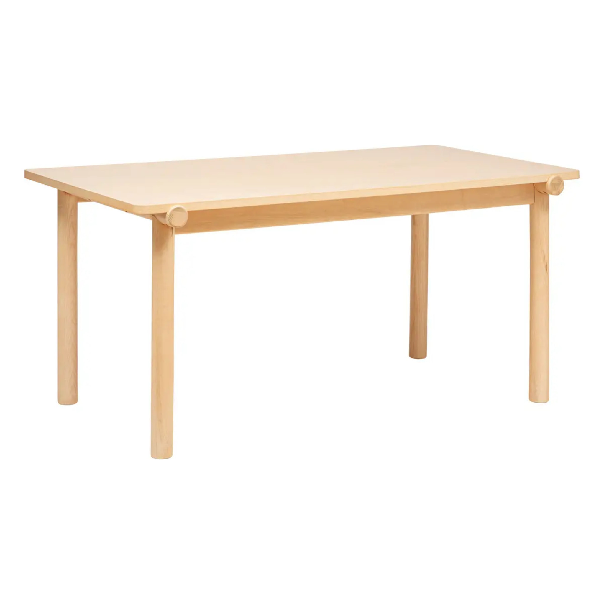 Table à manger "Arden" en placage frêne L160cm