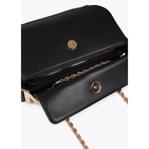 Tracolla in pelle sintetica con logo M sulla maniglia