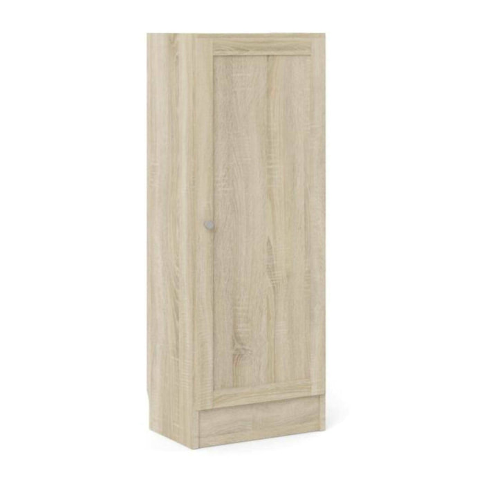Libreria Amedee, Scaffale da ufficio, Mobile portalibri, Biblioteca, 41x28 h107 cm, Quercia