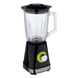 Bergner Xtra Batidora de vaso 1000W de 1,5L con 2 velocidades + Turbo