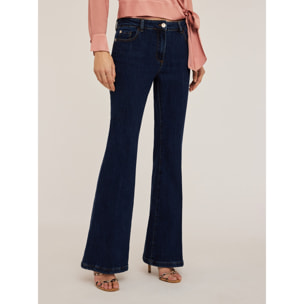 Motivi - Jeans flare push-up Elle - Blu