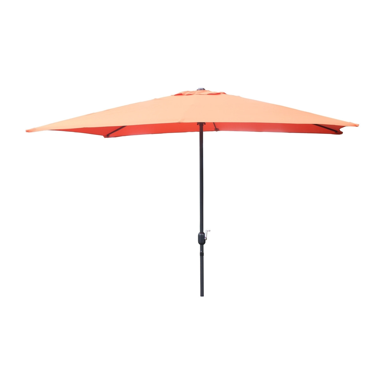 Parasol droit rectangulaire 3 x 2 m terracotta LIGURIA