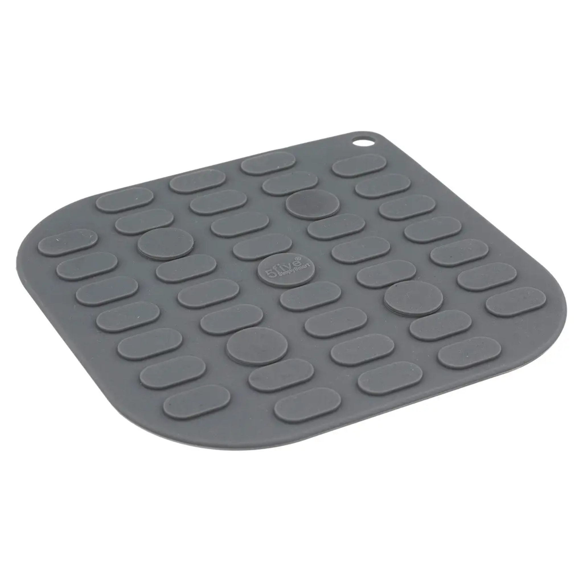 Dessous de plat en silicone Gris
