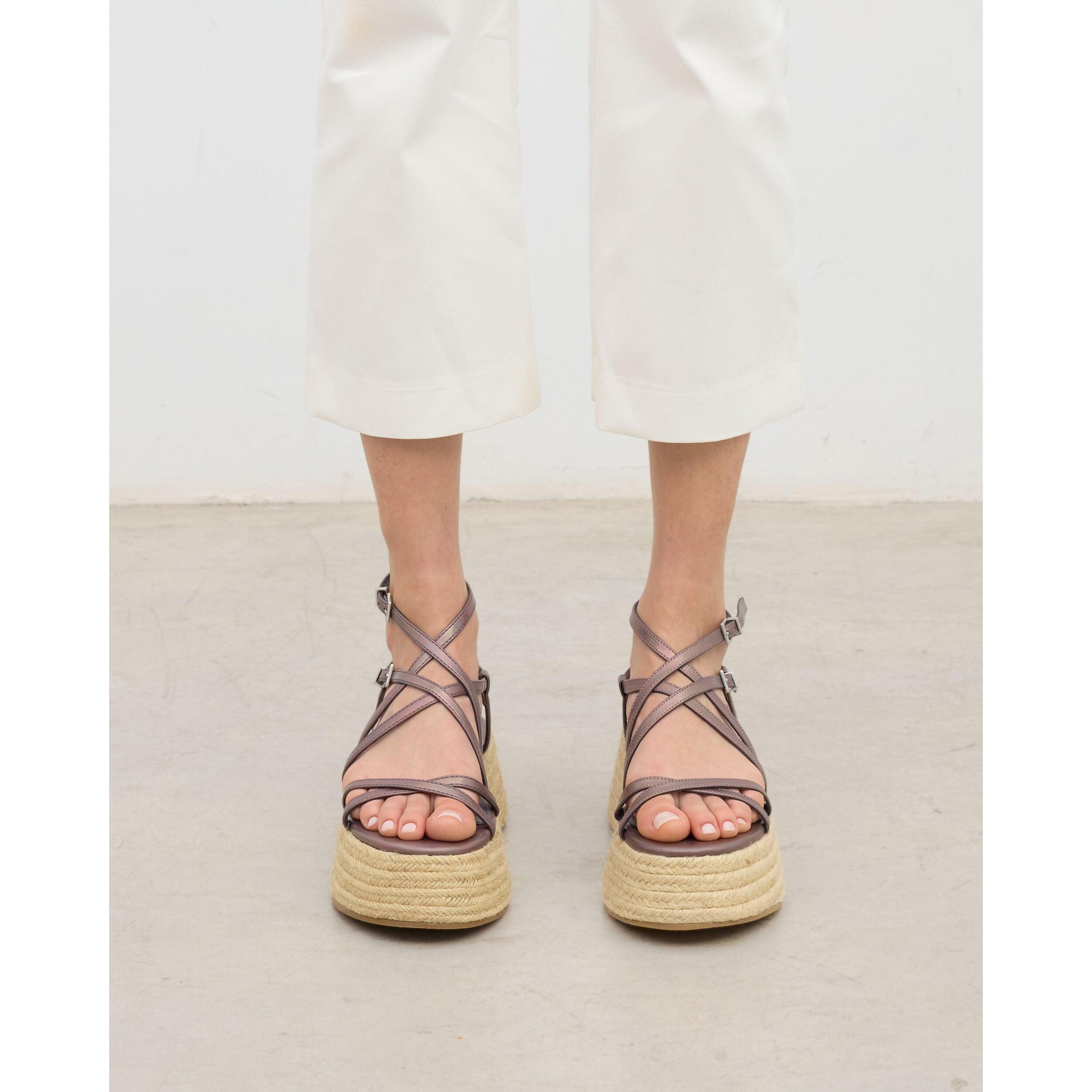 Sandalias de plataforma - Zahara - 7 cm