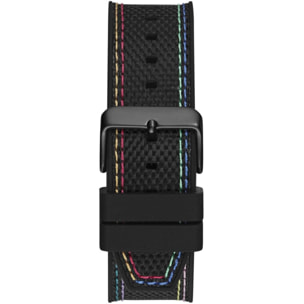 Reloj Guess GW0701G1 Hombre Analogico Cuarzo con Correa de Silicona