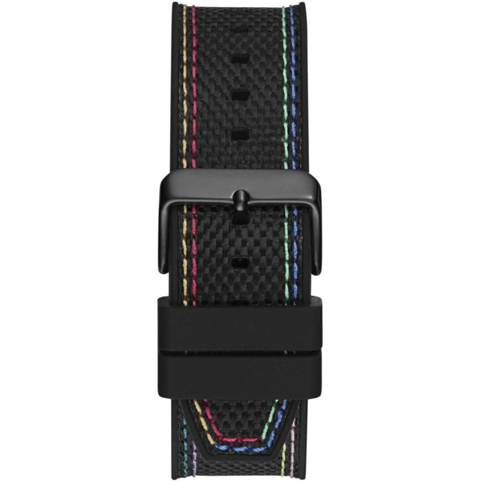 Reloj Guess GW0701G1 Hombre Analogico Cuarzo con Correa de Silicona