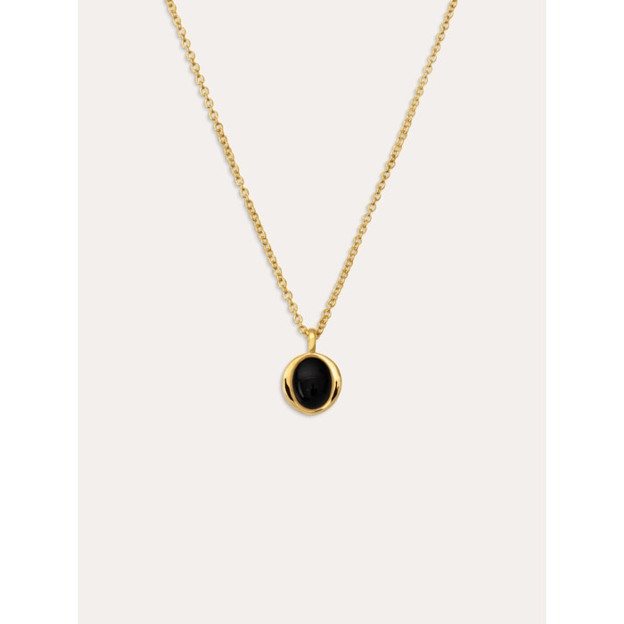Collana My Onyx Placcato Oro