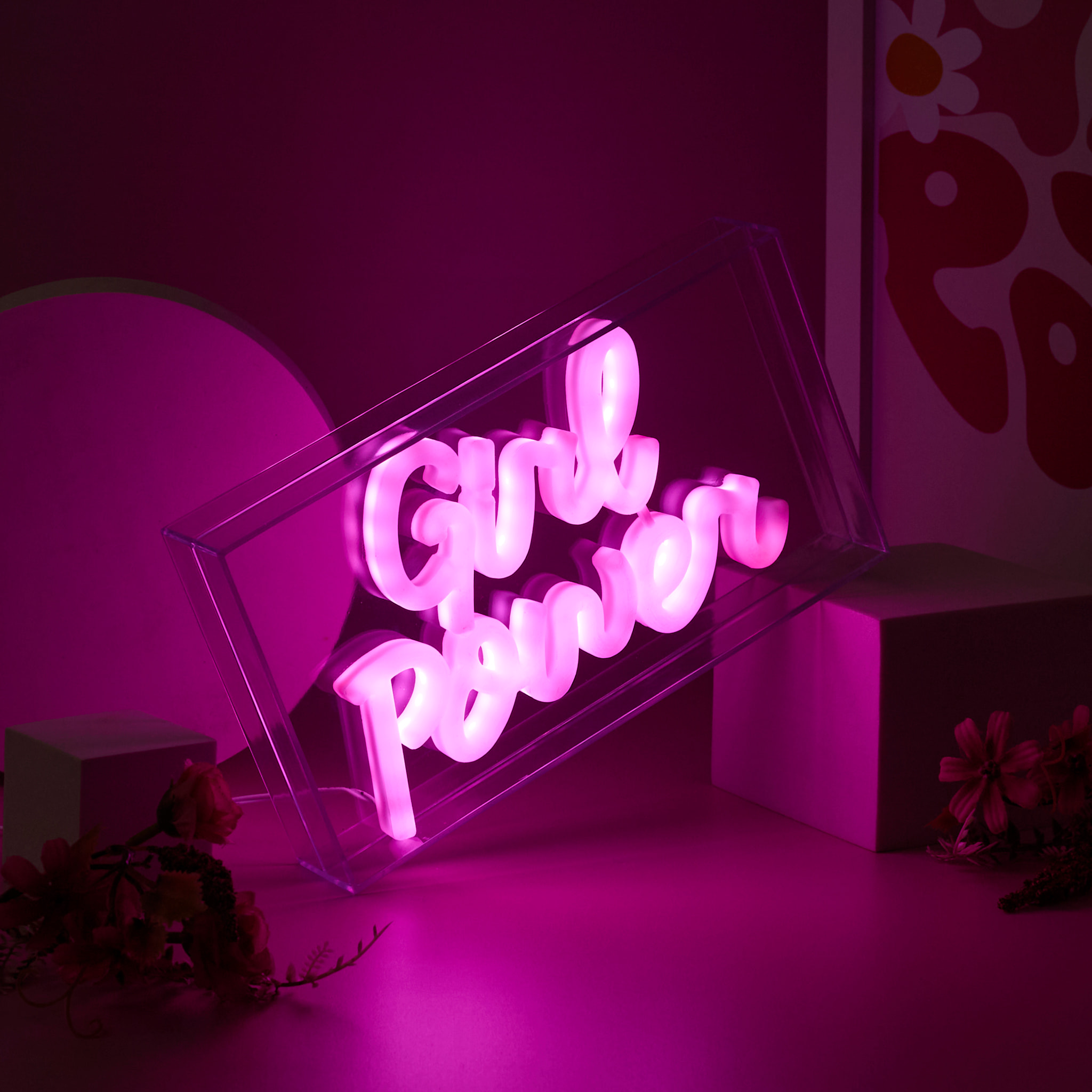 Lampe Led Effet Neon Grl Pwr