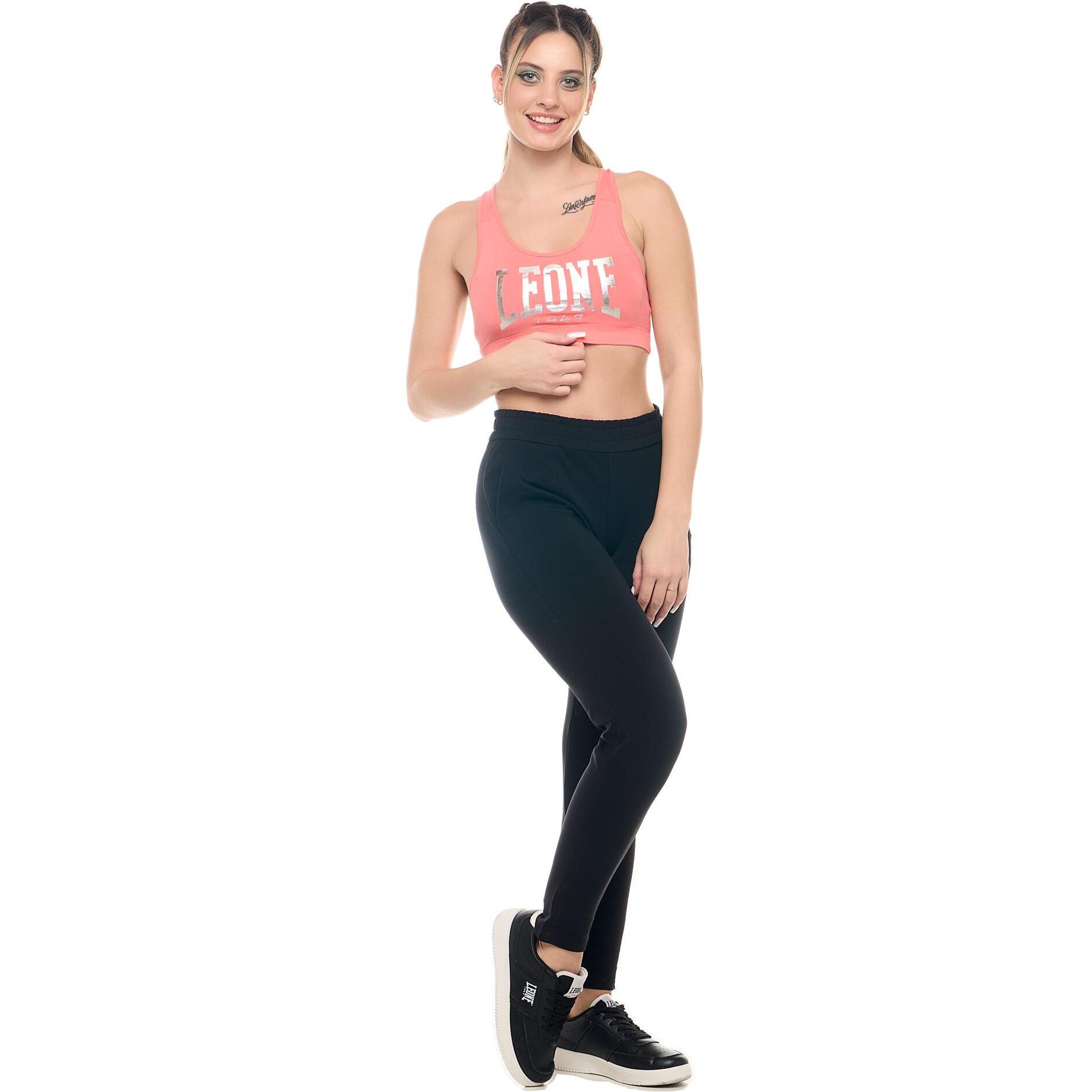 Camiseta de gimnasio mujer Leone Basic