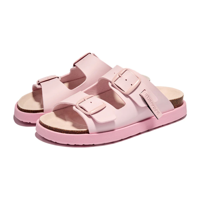 Sandalias de Mujer Cierre Hebilla  en Rosa Vibe Champion